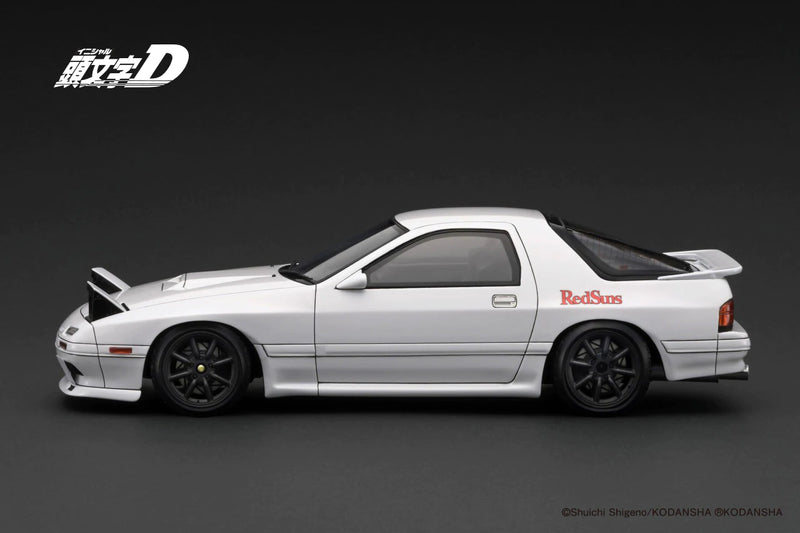 Ignition Model 1:18 INITIAL D Mazda Savanna RX-7 Infini (FC3S) in White