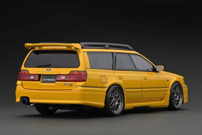 Ignition Model 1:18 Nissan Stagea 260RS (WGNC34) in Yellow