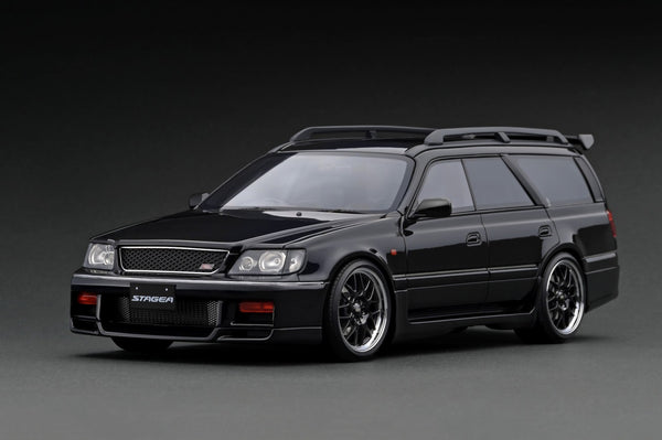 Ignition Model 1:18 Nissan Stagea 260RS (WGNC34) in Black