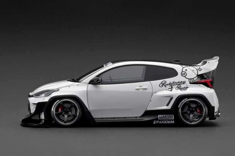 Ignition Model 1:18 Toyota GR Yaris (4BA) PANDEM in White