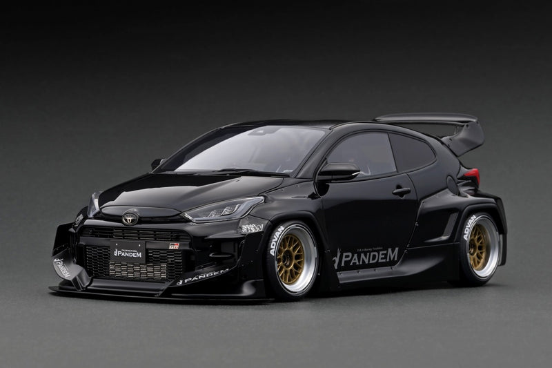 Ignition Model 1:18 Toyota GR Yaris (4BA) PANDEM in Black