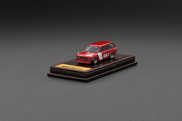 Ignition Model 1:64 Nissan Datsun Bluebird (510) Wagon in Red