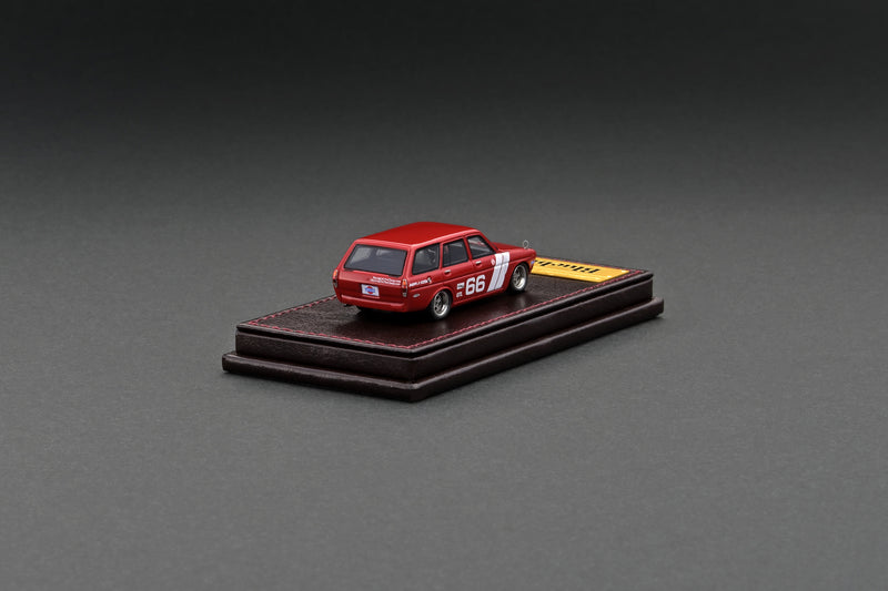 Ignition Model 1:64 Nissan Datsun Bluebird (510) Wagon in Red