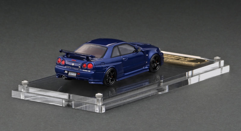 Ignition Model 1:64 Nissan Skyline GT-R (R34) Z-Tune in Bayside Blue