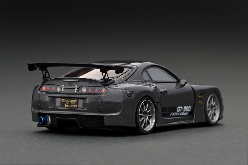 Ignition Model 1:43 Toyota Supra (JZA80) TOP SECRET "GT-300" in Gun Metallic