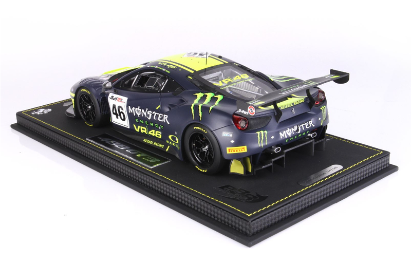 BBR Models 1:18 Ferrari 488 GT3 Valentino Rossi  Team "Kessel "