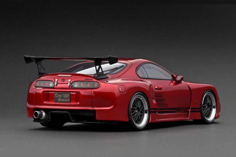 Ignition Model 1:18 Toyota Supra (JZA80) Top Secret GT300 in Red Metallic