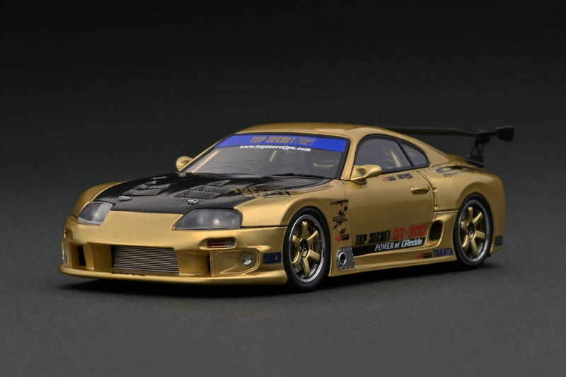 Ignition Model 1:43 Toyota Supra (JZA80) TOP SECRET "GT-300" in Gold