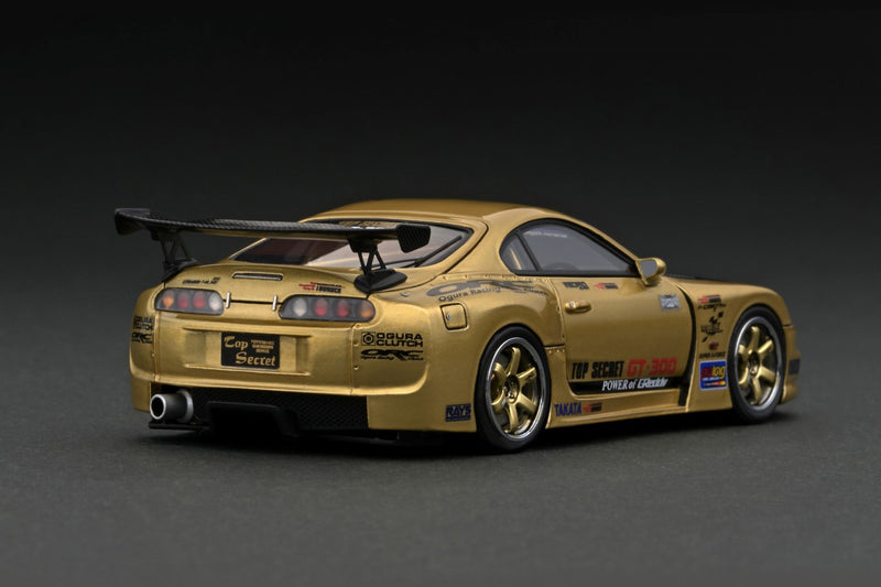 Ignition Model 1:43 Toyota Supra (JZA80) TOP SECRET "GT-300" in Gold