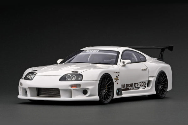 Ignition Model 1:18 Toyota Supra (JZA80) Top Secret GT300 in White