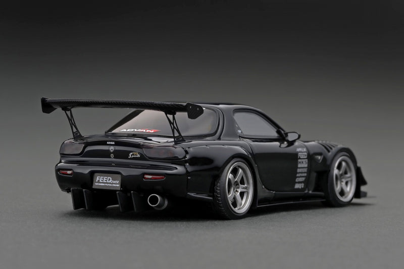 Ignition Model 1:43 Mazda RX-7 (FD3S) FEED Afflux GT3 in Black