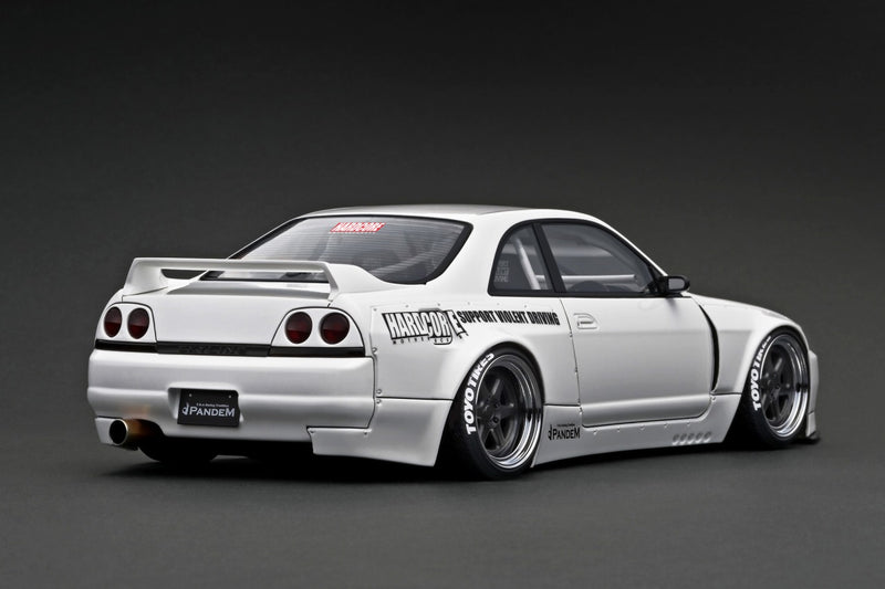 Ignition Model 1:18 Nissan Skyline GT-R (BNCR33) Pandem in White