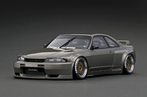 Ignition Model 1:18 Nissan Skyline GT-R (BNCR33) Pandem in Gun Metallic