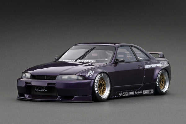 Ignition Model 1:18 Nissan Skyline GT-R (BNCR33) Pandem in Purple