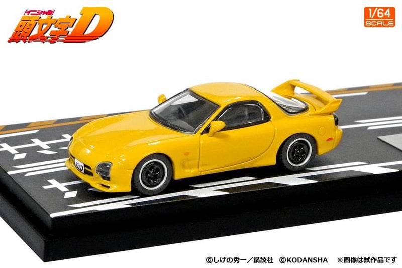 Initial D 1:64 Set Vol.10 4th Stage Keisuke Takahashi RX-7 (FD3S) & Wataru Akiyama Levin (AE86)