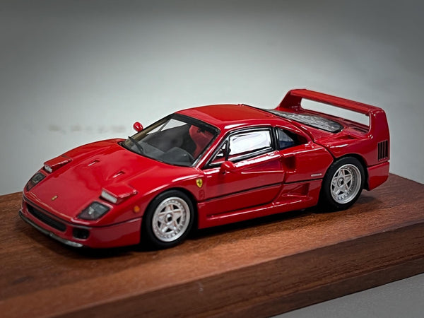 PGM Models 1:64 Ferrari F40 Regular Version in Red