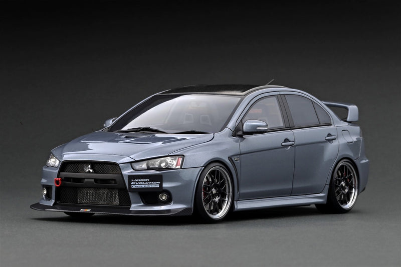 Ignition Model 1:18 Mitsubishi Lancer Evolution X (CZ4A) in Gray Metallic