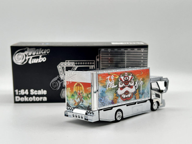 Micro Turbo 1:64 Dekatora Enclosed Transport Truck