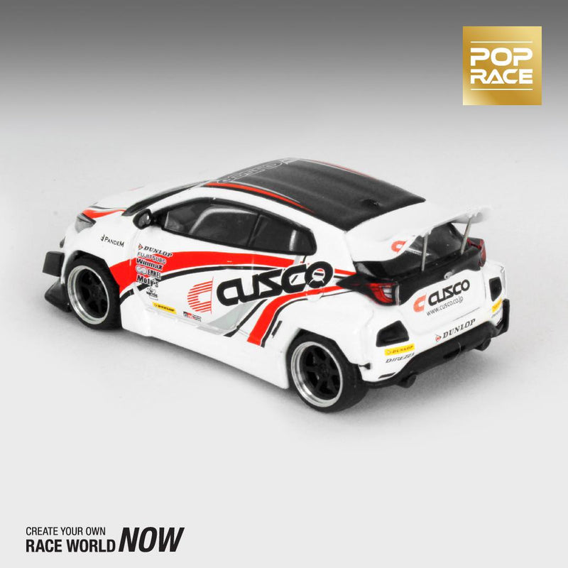 Pop Race 1/64 Toyota GR Yaris Pandem Cusco