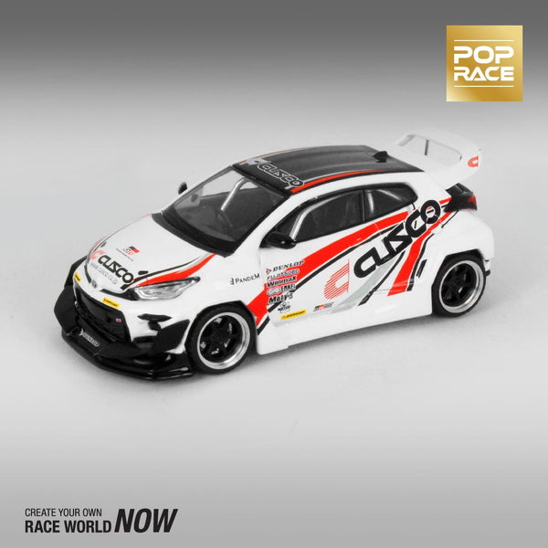 Pop Race 1/64 Toyota GR Yaris Pandem Cusco