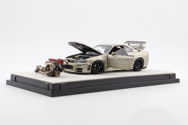 PGM Models & One Model 1:64 Nissan Skyline Z-Tune in Millennium Jade Ordinary Version