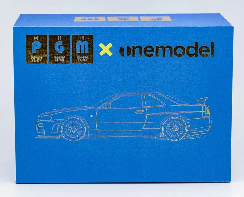 PGM Models & One Model 1:43 Nissan Skyline Z-Tune in Metallic Blue Ordinary Version