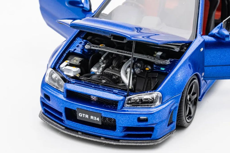 PGM Models & One Model 1:43 Nissan Skyline Z-Tune in Metallic Blue Luxury Version