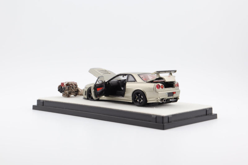 PGM Models & One Model 1:64 Nissan Skyline Z-Tune in Millennium Jade Ordinary Version