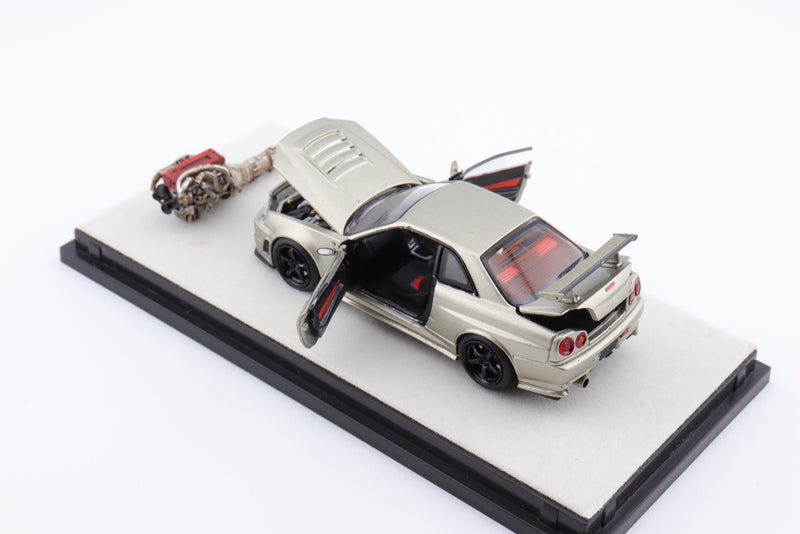 PGM Models & One Model 1:64 Nissan Skyline Z-Tune in Millennium Jade Ordinary Version