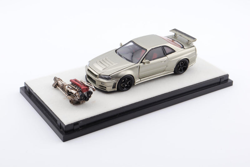 PGM Models & One Model 1:64 Nissan Skyline Z-Tune in Millennium Jade Ordinary Version