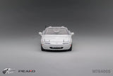 Peako Models / Micro Turbo 1:64 Mazda EUNOS Roadster NA Customized Version in White with Pop Up Headlights