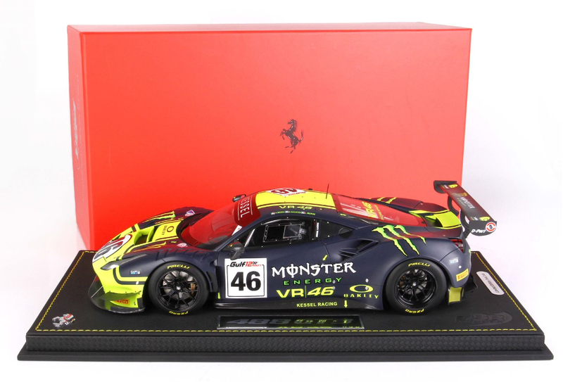 BBR Models 1:18 Ferrari 488 GT3 Valentino Rossi  Team "Kessel "