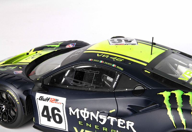 BBR Models 1:18 Ferrari 488 GT3 Valentino Rossi  Team "Kessel "