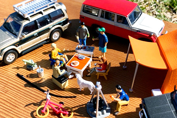 Tomytec 1:64 Geocelle Diorama for BBQ Scene