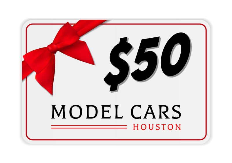 The Model Cars Houston Gift Card