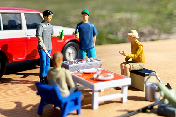 Tomytec 1:64 Geocelle Diorama for BBQ Scene