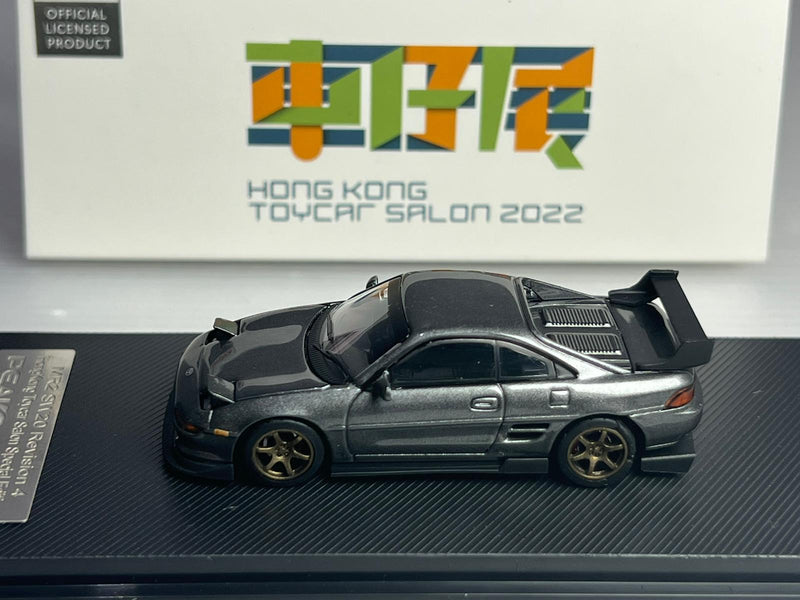 Peako Models 1:64 Toyota MR2 SW20 Customized Version in Grey