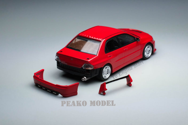 Mitsubishi Lancer EVO IX in Red