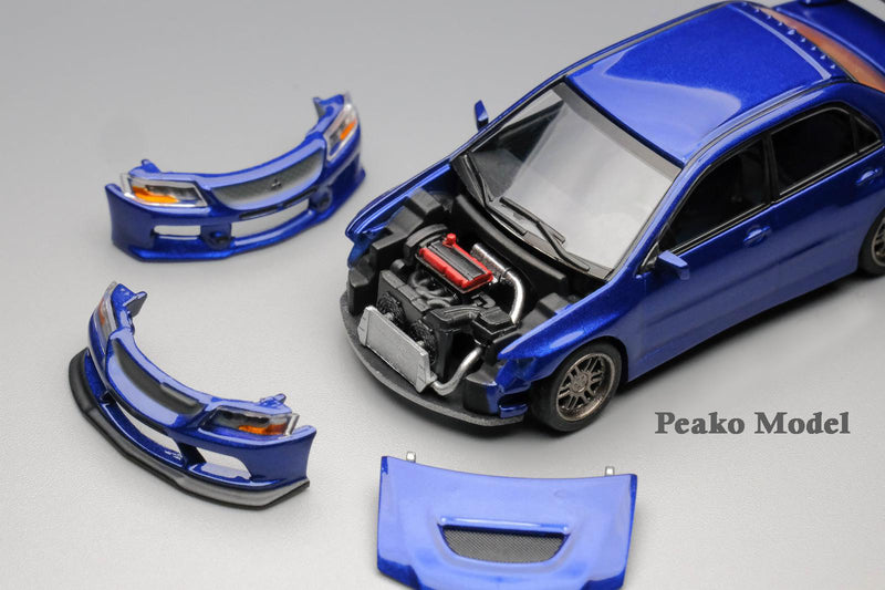 Mitsubishi Lancer EVO IX in Blue