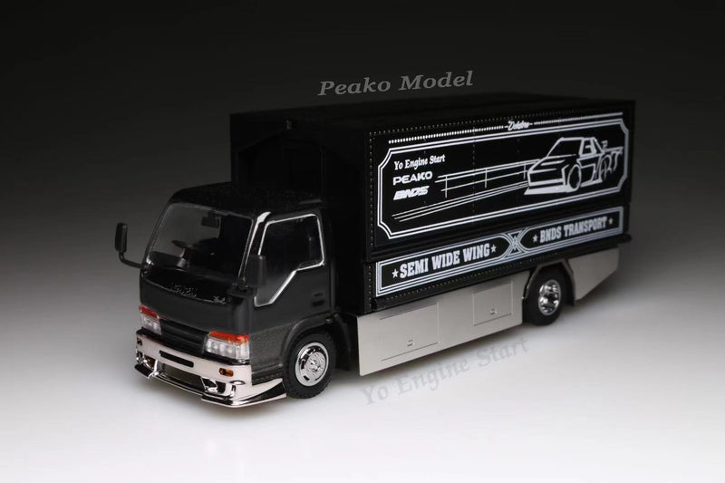 Peako Model x YES Model Semi Wide Wing Custom Truck Black