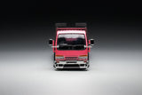 Peako Model x YES Model 1:64 Flatbed Tow Truck in Pink