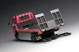 Peako Model x YES Model 1:64 Flatbed Tow Truck in Pink