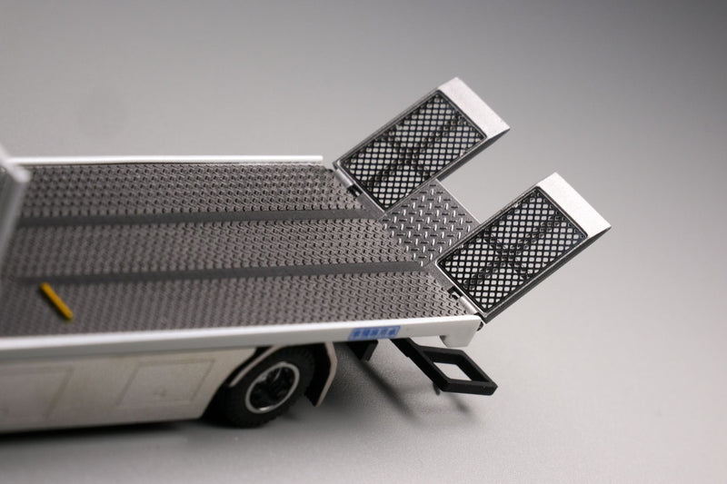 Peako Model x YES Model Flatbed Tow Truck in White V2