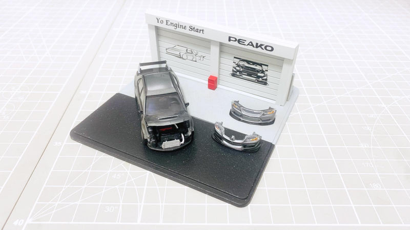 Peako Models 1:64 Mitsubishi Lancer Evolution VIII