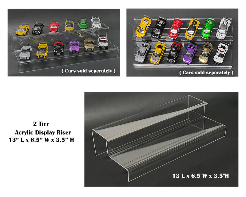 Acrylic Display 2 Tier Riser