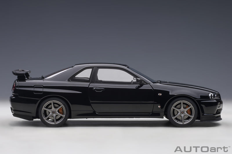 AUTOart 1:18 Nissan Skyline GT-R (R34) V-Spec II in Black Pearl