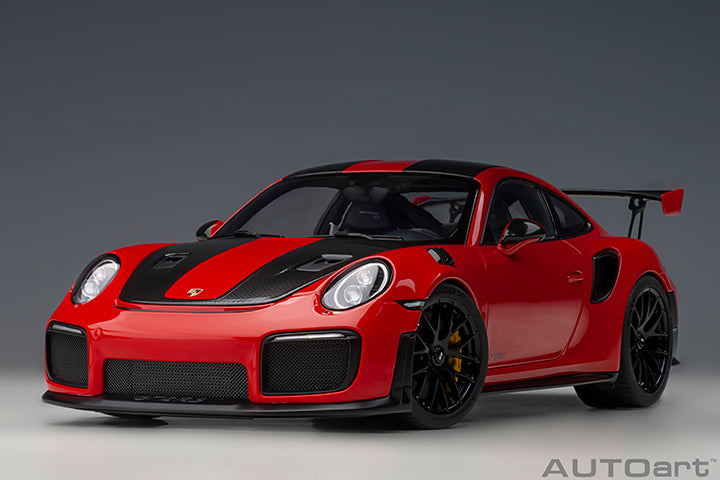 AUTOart 1:18 Porsche 911 (991.2) GT2 RS Weissach Package in Guards Red