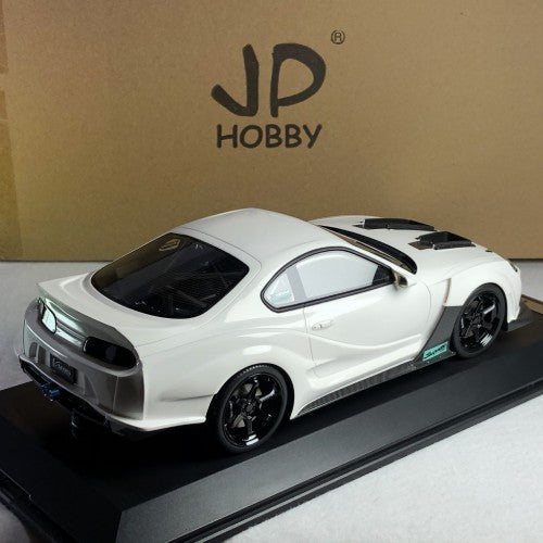 Peako Models 1:18 Toyota Supra (JZA80) Widebody Varis Supreme in White