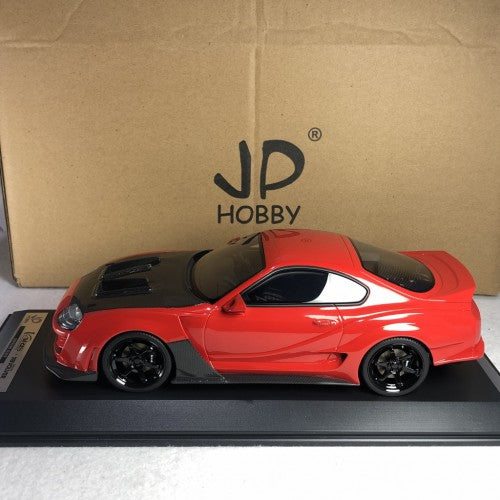 Peako Models 1:18 Toyota Supra (JZA80) Widebody Varis Supreme in Red