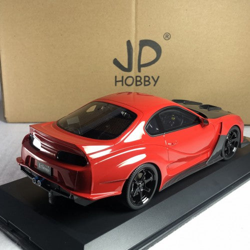 Peako Models 1:18 Toyota Supra (JZA80) Widebody Varis Supreme in Red